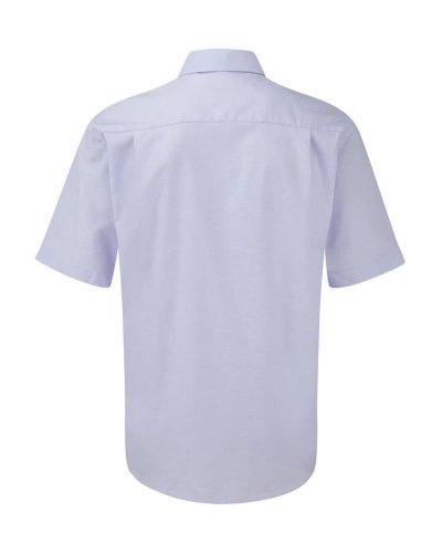 Camicia uomo Oxford base arrotondata maniche corte