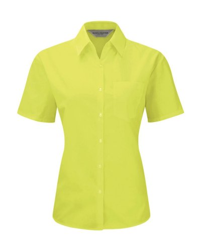 Camicia donna popeline maniche corte