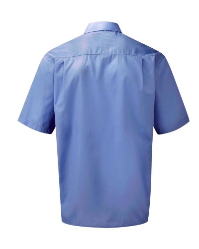 Camicia uomo popeline maniche corte tasca sul petto