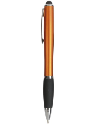 Penna touch con luce LED Arancione