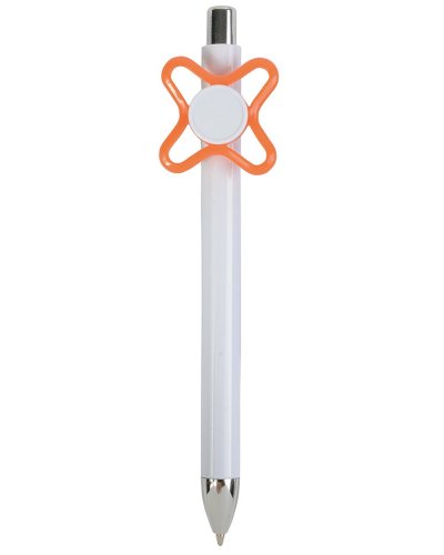 Penna colorata con Spinner Arancione