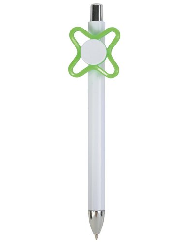 Penna colorata con Spinner Verde mela