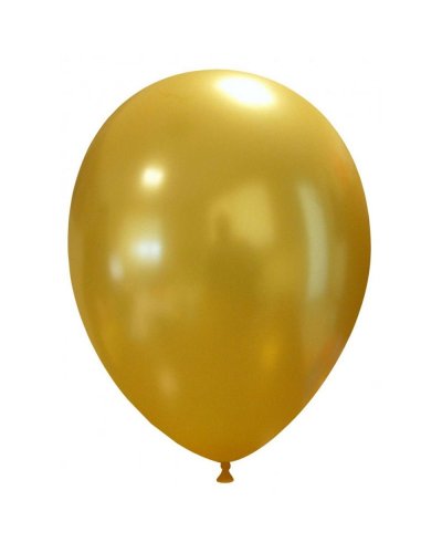 Palloncini classici 27 cm colori metallizzati Oro