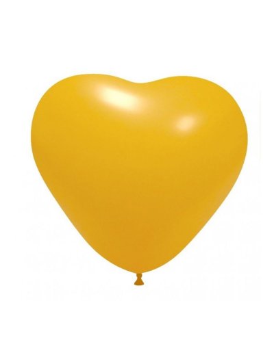 Palloncini Cuore 16 cm Mandarino