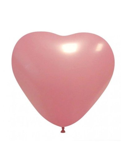 Palloncini Cuore 25 cm Rosa Chiaro