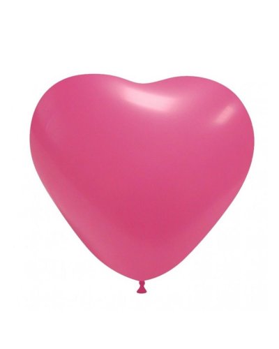 Palloncini Cuore 25 cm Fuchsia