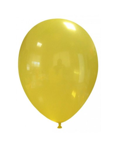 Palloncini Classici 30 cm colori cristal Giallo Cristal