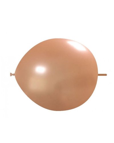 Palloncini Link Standard 14 cm colori metal Pesca Metallizzato