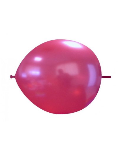 Palloncini Link Standard 14 cm colori metal Rosso Chiaro Metallizzato