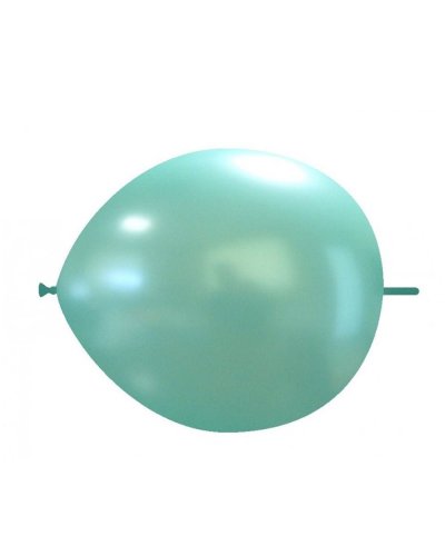 Palloncini Link Standard 29 cm colori metal Acqua Metallizzato