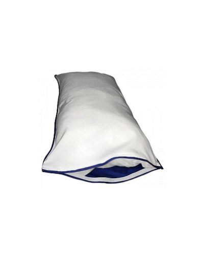 Federa rettangolare bicolore 75x45