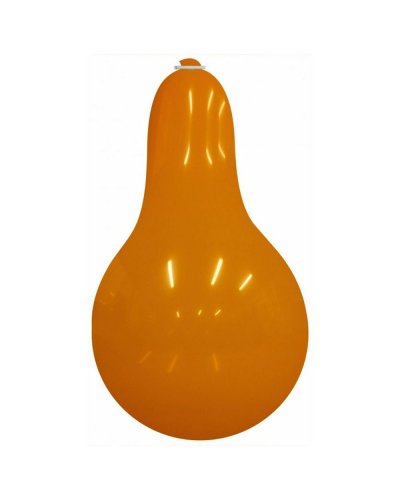 Pallone gigante 80 cm collo lungo Arancio