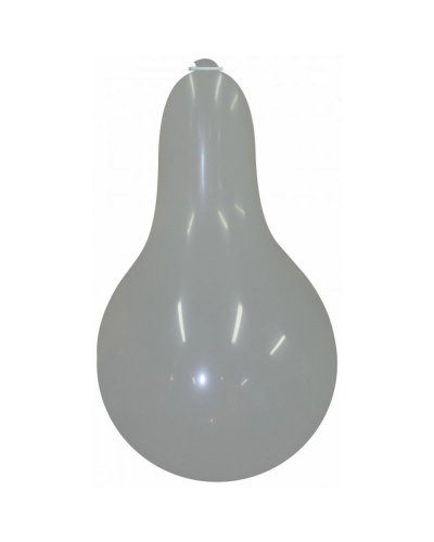 Pallone gigante 80 cm collo lungo Bianco