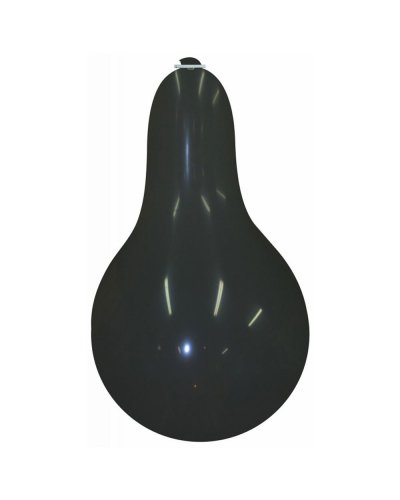 Pallone gigante 80 cm collo lungo Nero