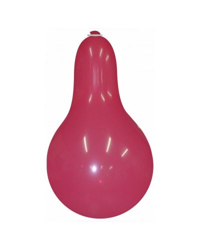 Pallone gigante 80 cm collo lungo Rosso Chiaro
