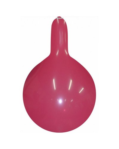 Pallone gigante 80 cm collo lungo Rosso Chiaro
