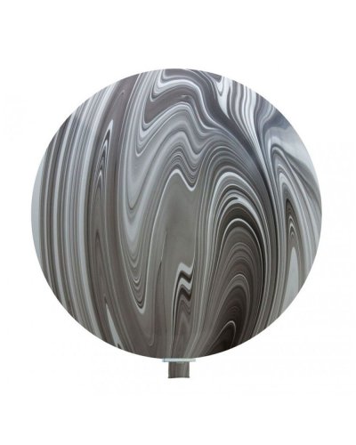 Pallone gigante rotondo 76 cm Bianco e Nero