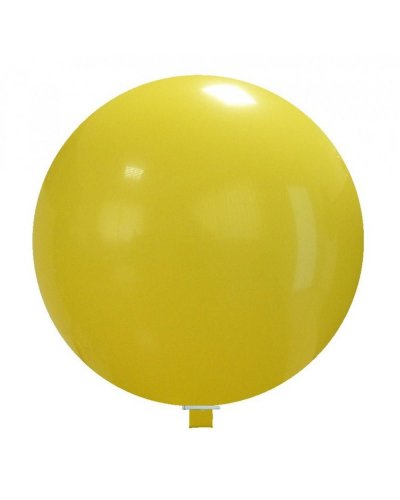 Pallone gigante rotondo 80 cm Giallo