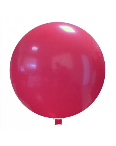 Pallone gigante rotondo 80 cm Rosso Scuro