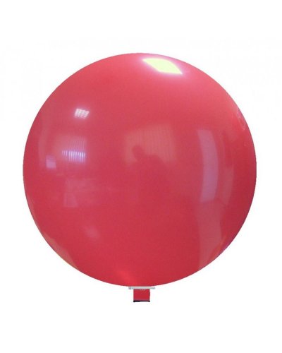 Pallone gigante rotondo 80 cm Rosso Chiaro