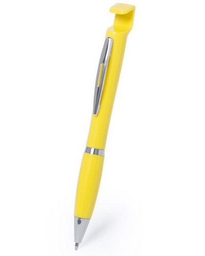 Penna con Supporto Cropix Giallo