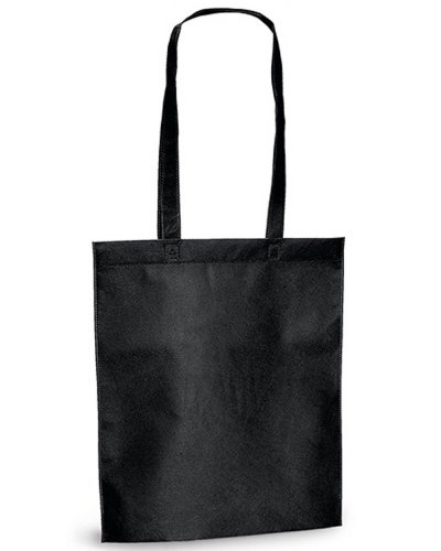 Borsa in TNT manici 75 cm in TNT Canary Nero