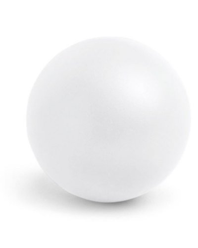 Pallina Antistress diametro 5 cm Bianco