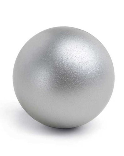 Pallina Antistress diametro 5 cm Cromato Satinato