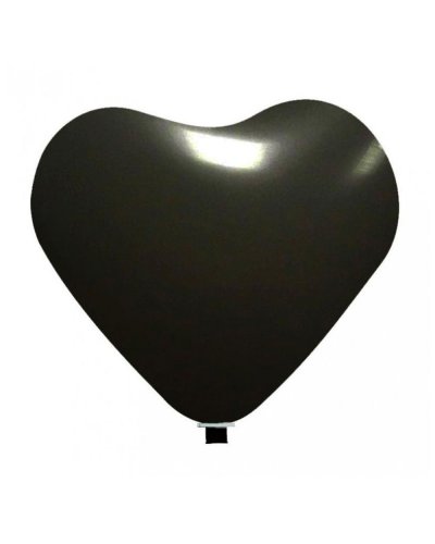 Pallone gigante Cuore 140 cm Nero