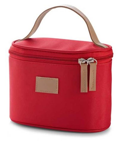 Beauty case a cofanetto Rosso
