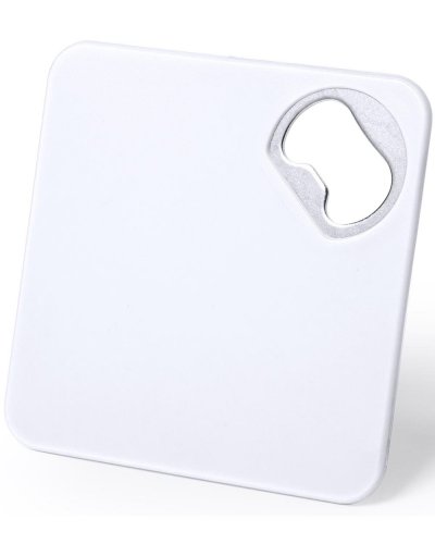 Sottobicchieri Apribottiglia Olmux Bianco