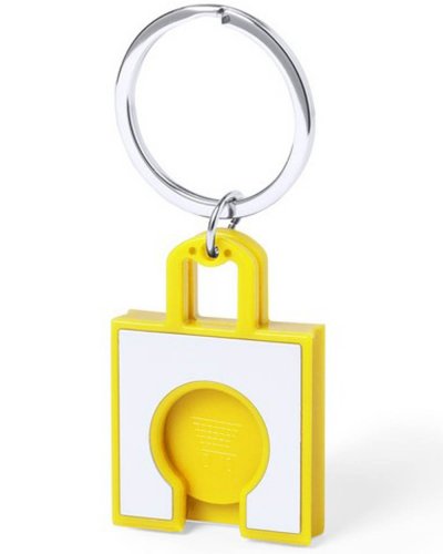 Portachiavi Gettone Fliant Giallo