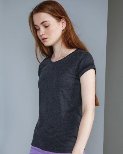 Women's Roll Sleeve T