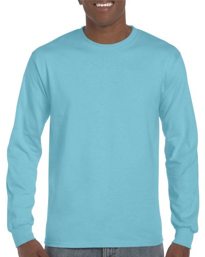 T-shirt Hammer maniche lunghe Lagoon Blue