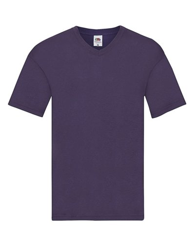 T-shirt Original scollo a V Purple