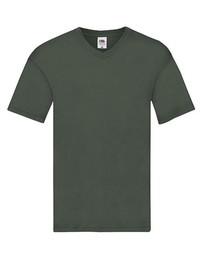 T-shirt Original scollo a V Bottle green