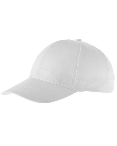 Cappellino 6 pannelli Watson Solido Bianco