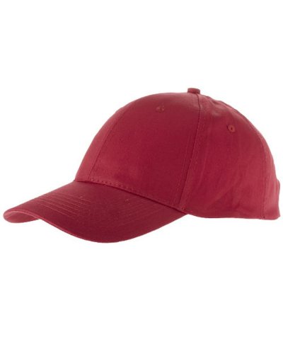Cappellino 6 pannelli Watson Rosso