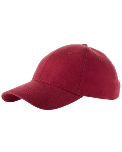 Cappellino 6 pannelli Bryson Rosso