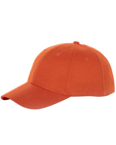 Cappellino 6 pannelli Bryson Arancio