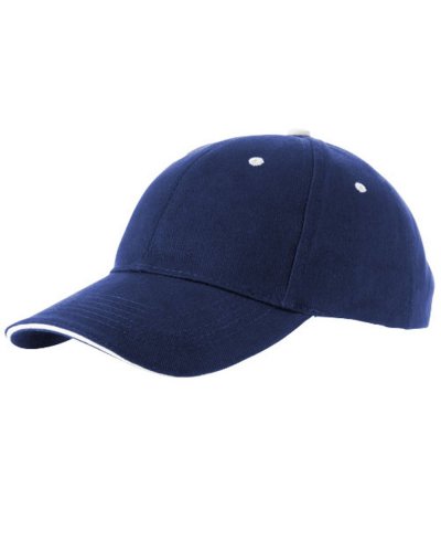 Cappellino 6 pannelli Brent Navy