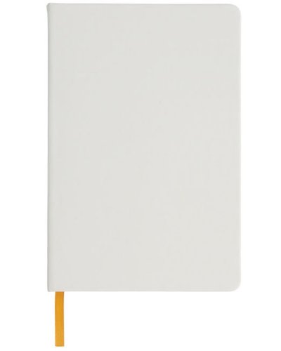 Notebook A5 Spectrum bianco con elastico colorato