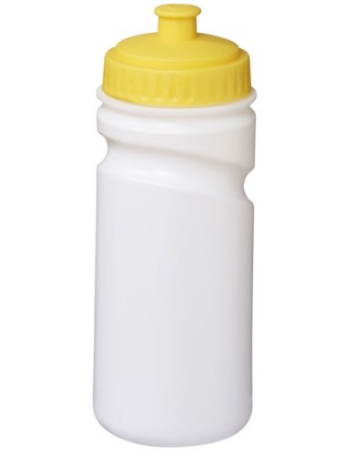 Borraccia sport Easy Squeezy 500 ml Solido bianco / giallo