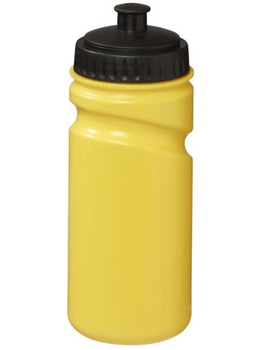 Bottiglia sport Easy Squeezy - Colorata 500 ml Nero / Giallo