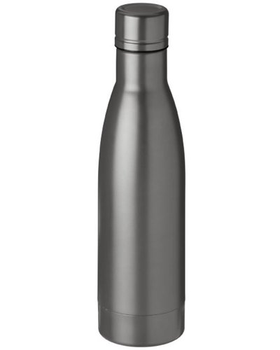 Bottiglia termica Vasa con isolamento sottovuoto 500 ml Titanium