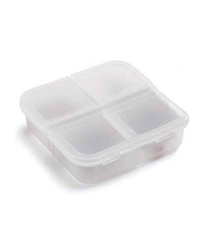 Portapillole 4 scomparti Bianco