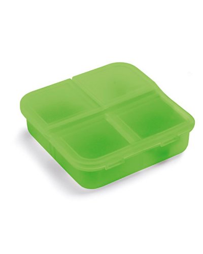 Portapillole 4 scomparti Verde Chiaro