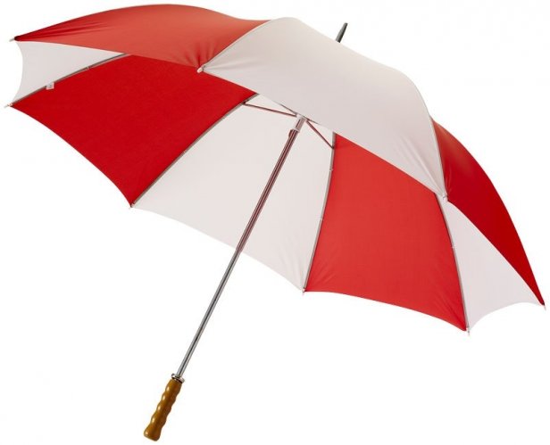 Ombrello golf Karl 30'' Solido Bianco / Rosso