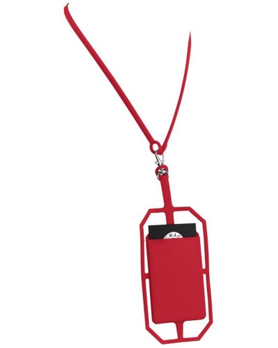 Lanyard Veltux Rosso