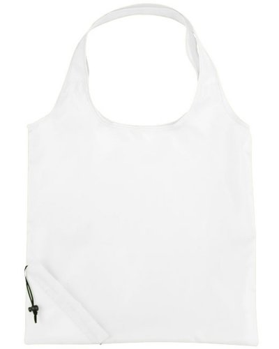 Shopper pieghevole Bungalow Solido Bianco